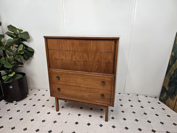 Mid Century Modern highboy by Dixie | - Image 15