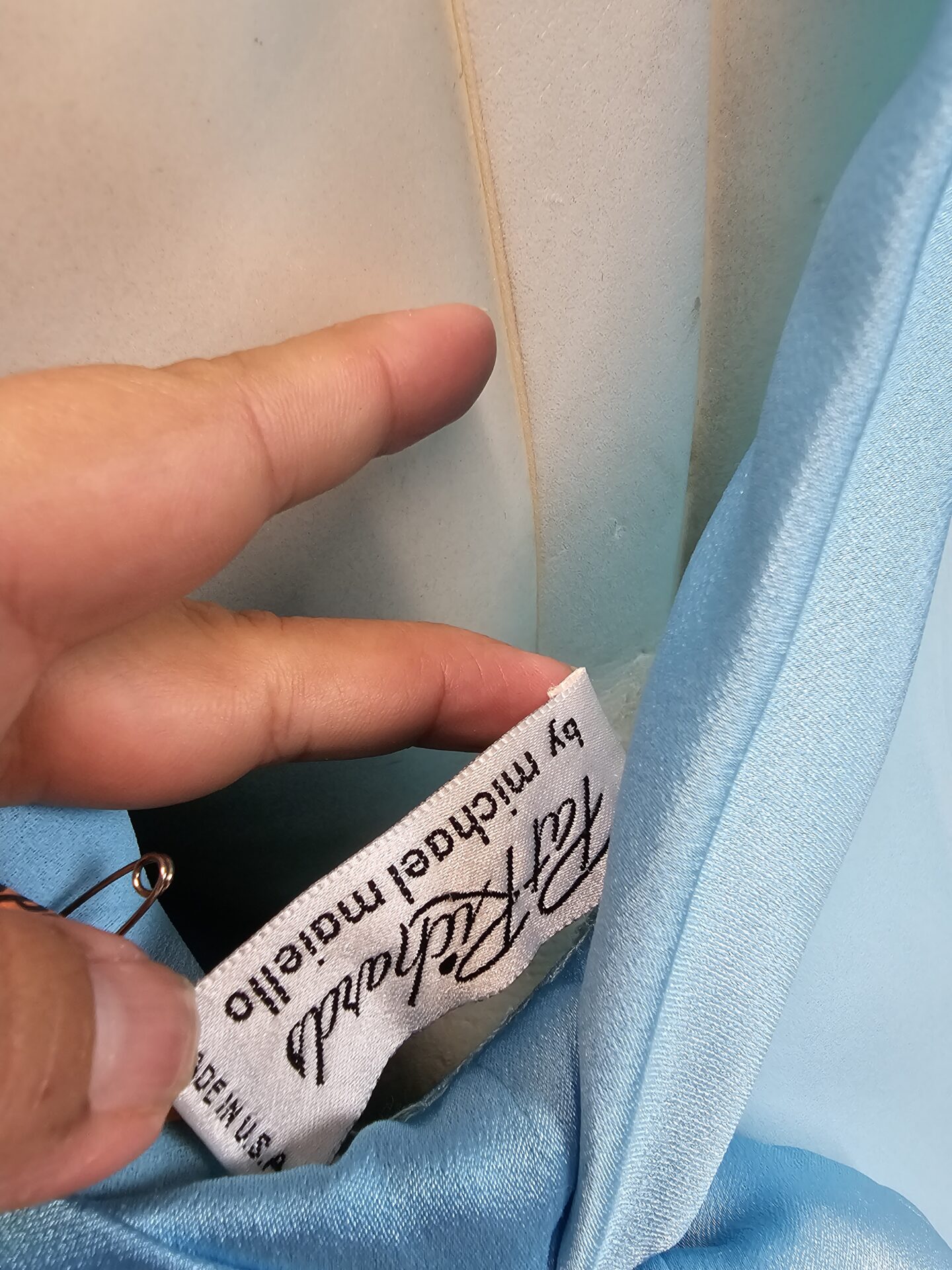 Vintage blue party dress | - Image 3