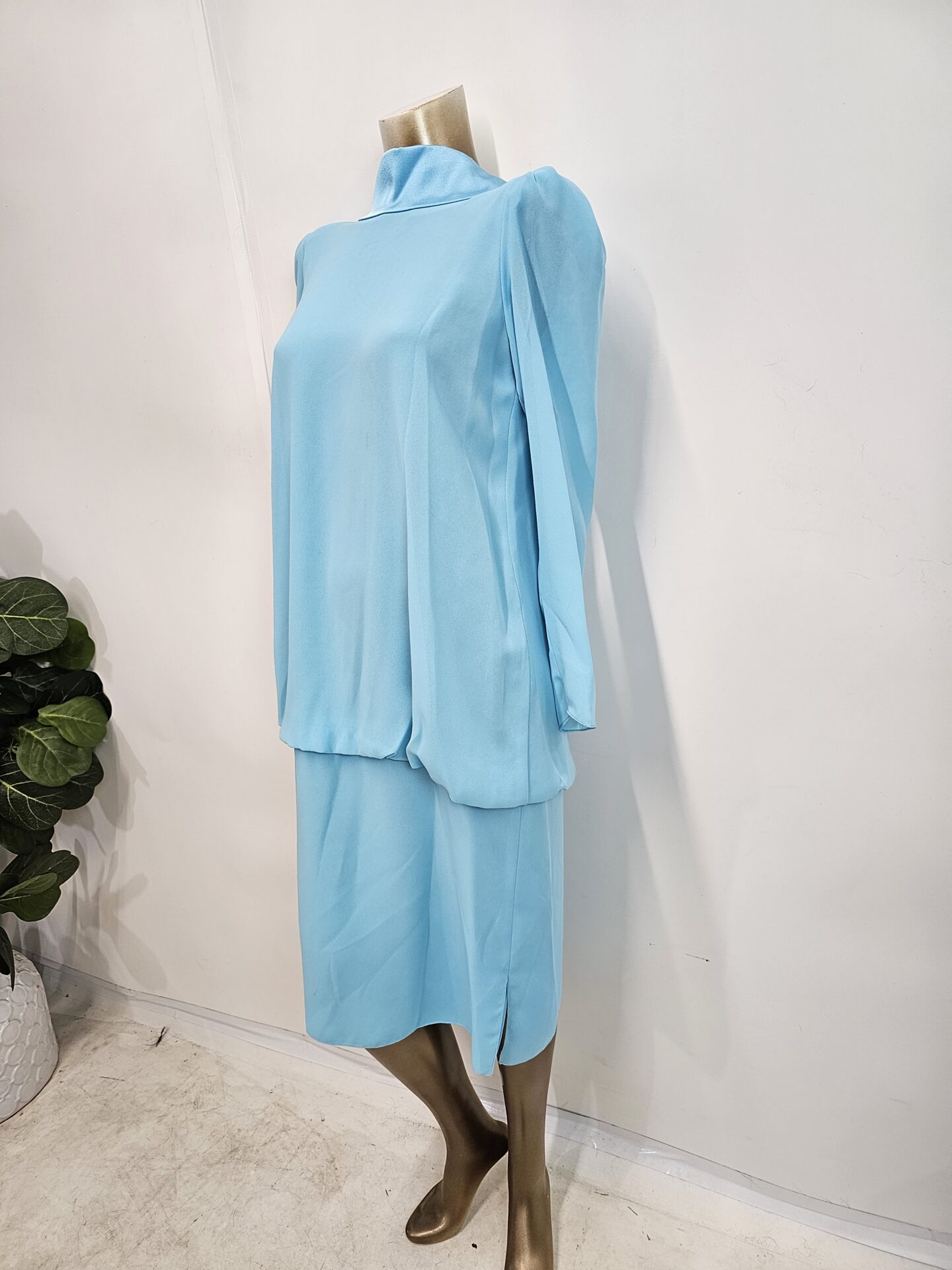 Vintage blue party dress | - Image 5