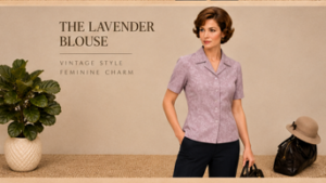 Vintage Alfred Dunner Lavender Floral Blouse – Short Sleeve Button Front Women’s Top