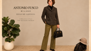 Bergdorf Goodman Vintage Wool Blazer – Green Tailored Women’s Jacket